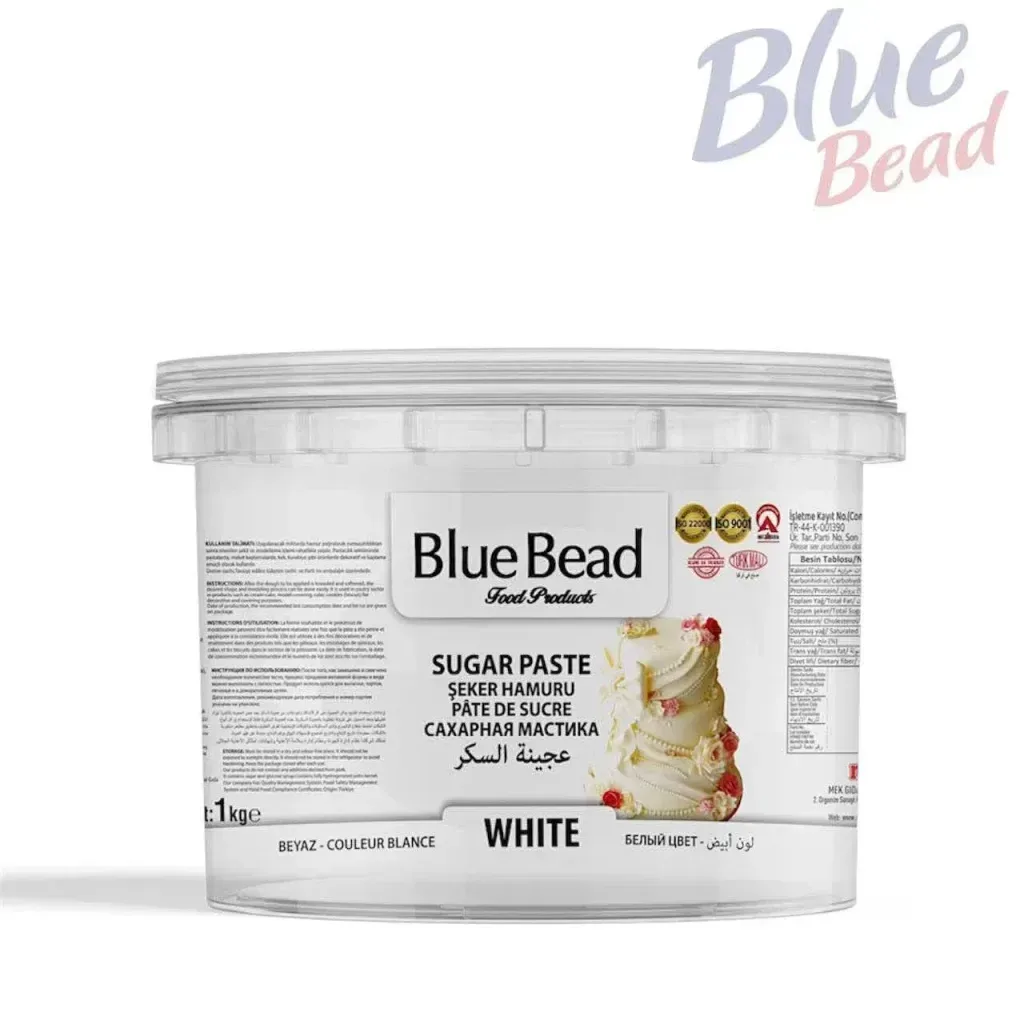 عجينة سكر أبيض Blue Bead