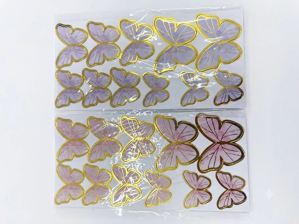 فراشات ورق للزينة
