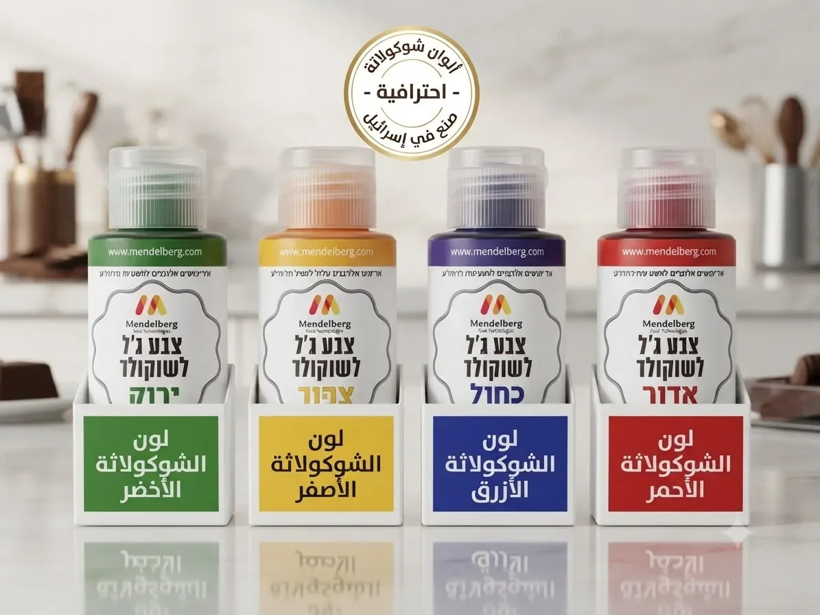 صبغ زيتية للشكولاتة